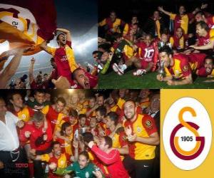 пазл Галатасарай Чемпион Супер Лига 2011-2012, Турция футбольной лиги